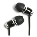 Lift Audio Icon Series Premium Noise-Isolating In-Ear Headphones (Black)