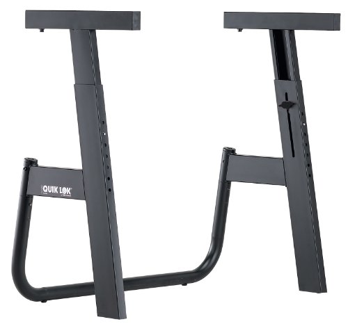 Quik Lok M/91 The Monolith  Einstufiger Keyboardst&auml;nder, schwarz [UK Import] Preisvergleich