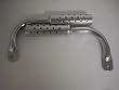 Gangster Style Chrome Muffler Silencer
