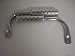 Gangster Style Chrome Muffler Silencer