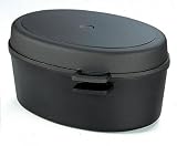 SKK Titanium Cast Oval Roaster with cast lid 42x38cm  from Chomette
