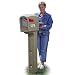 Tools & Hardware : MailMaster Trim Standard Stone Gray Mailbox