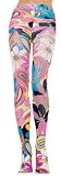 Opaque Tights With Woven Criss Cross Bow