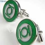 The Green Lantern Super Hero Cufflinks Cuff Links