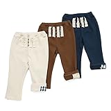 Biquette(ビケット) ロングパンツ (80～130cm) キムラタンの子供服 ブラウン 90 (32015x32215-153)