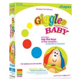 Giggles Computer Funtime For Baby - Shapes (Win/Mac)