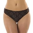 Isaac Mizrahi for Target® Brown Flocked Hipster Swim Bottom