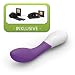 Lelo Mona Vibrator lila - SEDUCTION Set - mit Handfesseln und Augenmaske