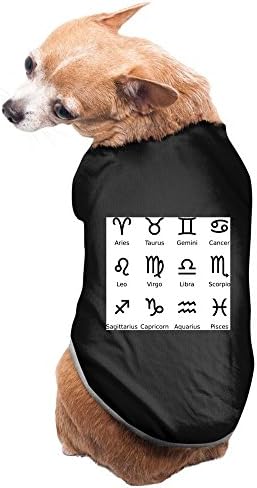 Kep Capricorn Aquarius Pisces Aries Taurus Black Puppy Clothes Hoodies