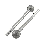 uxcell　回転ヤスリ　ロータリーヤスリ　ボールポイント　掘削ツール　フライス　5本入り