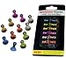 F4M13 - Cool Metallic Notice Board - Fridge Magnets - Pack of 12