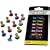 F4M13 - Cool Metallic Notice Board - Fridge Magnets - Pack of 12