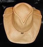 Shady Brady - Shady Brady Hat 5PW32: Softy Toyo Julia Roberts Cowboy Hat - Natural, Cord & Concho Band