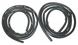 67-72 GMC JIMMY FRONT DOOR WEATHERSTRIP SET SUV, Cab Weatherstrip-Fits on (Pair) Do-it-yourself (1967 67 1968 68 1969 69 1970 70 1971 71 1972 72) C450702 N/A