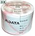 Ridata 8X DVD-R White Inkjet Hub Printable 100 Pack in Shrinkwrap