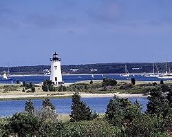 Edgartown Light Photograph - Beautiful 16x20-inch Photographic Print by Carol M. Highsmith