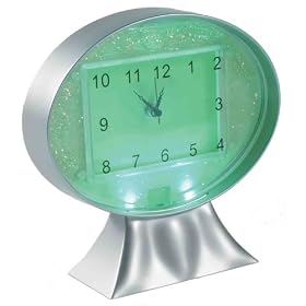 Molly 'N Me Glitterama Clock - Green