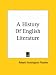 Books : A History Of English Literature