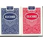 6 Decks Red And Blue Bicycle Euchre Playing Cards