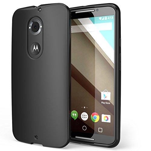 Moto X Case, i-Blason All New Motorolal Moto X 2nd Gen Flexible TPU Case Cover for Moto X 2nd Generation Case for Google Motorola Moto 2 (Black)