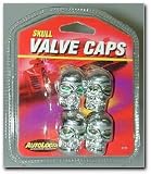Allison Chrome Skull Valve Caps