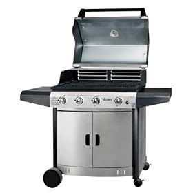 Sizzlers� 4 Burner Stainless Steel Gas Barbecue Grill
