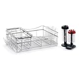 Polder KTH-500 5-Piece Modular Dish Rack System, Stainless Steel