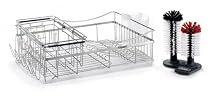 Polder KTH-500 5-Piece Modular Dish Rack System, Stainless Steel