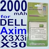 : Extended Capacity X1111 Li-Ion Replacement Battery for Dell Axim X3, X3i, X30, X 3, X 30 PDA Models