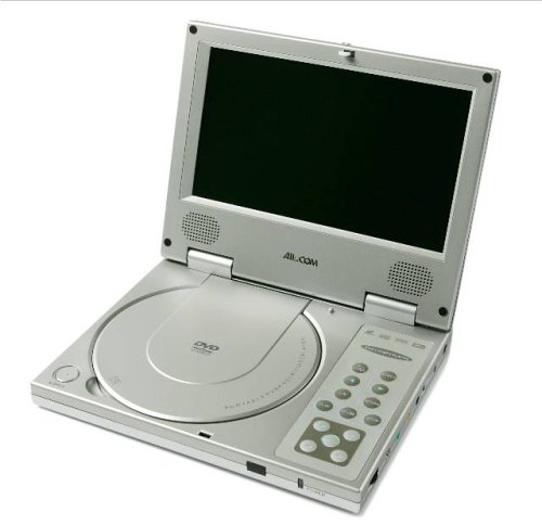 Childrens Toyshop  Electronics : "AllInCom  7"" Super Slim Multi Region Portable DVD Player  240volt AC & 12volt DC"