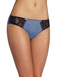 Betsey Johnson Womens Stretch Mesh Lo Rise Bikini