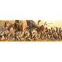 Dinosaurs Animals Poster Print by Haruo Takino, 36x12