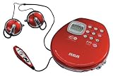 RCA RP2472 Portable CD Player (Red)