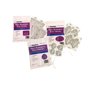 ReliaMed Self-Adhering Electrodes with Multistick Gel, Foam Back, 4/pk