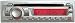 Prospec Electronics MR160 JBL Marine Sirius-Ready AM/FM/CD Receiver
