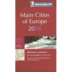 The Michelin Guide Main Cities of Europe 2008 (Michelin Guides)
