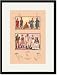 Black Framed/Matted Print 17x23, Styles of the Scandinavian Middle-Class