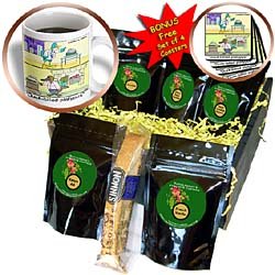 Londons Times Funny Animals Cartoons - Duck-Billed Platypus sent by fax - Coffee Gift... by 3dRose LLC