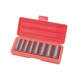 TEKTON 4835 3/8-Inch Drive Deep Impact Socket Set, SAE, 9-Piece (Tools & Home Improvement)