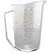 Adorama One (1) Gallon (128 oz.) Plastic Graduate