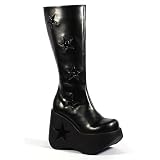 Dynamite-600 platform knee boot
