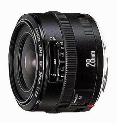 Canon EF 28mm f/2.8 Lens for Canon SLR Cameras