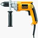 DEWALT DW236K Heavy-Duty 7.8-Amp 1/2-Inch Drill with Keyless Chuck