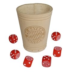 Teepe 17270 - FC Bayern W�rfelbecher mit 6 W�rfel