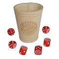 Teepe 17270 - FC Bayern W�rfelbecher mit 6 W�rfel