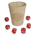 Teepe 17270 - FC Bayern W�rfelbecher mit 6 W�rfel