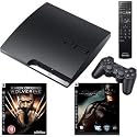 Sony PlayStation 3 Slim Console (250GB Model) with DarkKnight, X-Men Wolverine + Sony Remote by Digital Components Ltd (dclstore)
