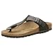 Birkenstock Gizeh Patent Leather Sandal,Black Patent,38 Regular EU