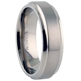 Titanium Ring - Width: 8mm