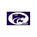 Kansas State Wildcats NCAA Premium 11 x 8 Two-Sided Car Flag